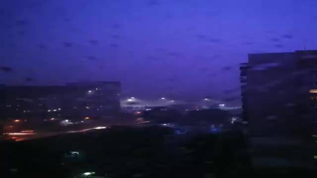 Мощна буря в София
