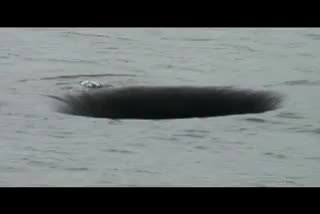 Мистериозна дупка във водата 