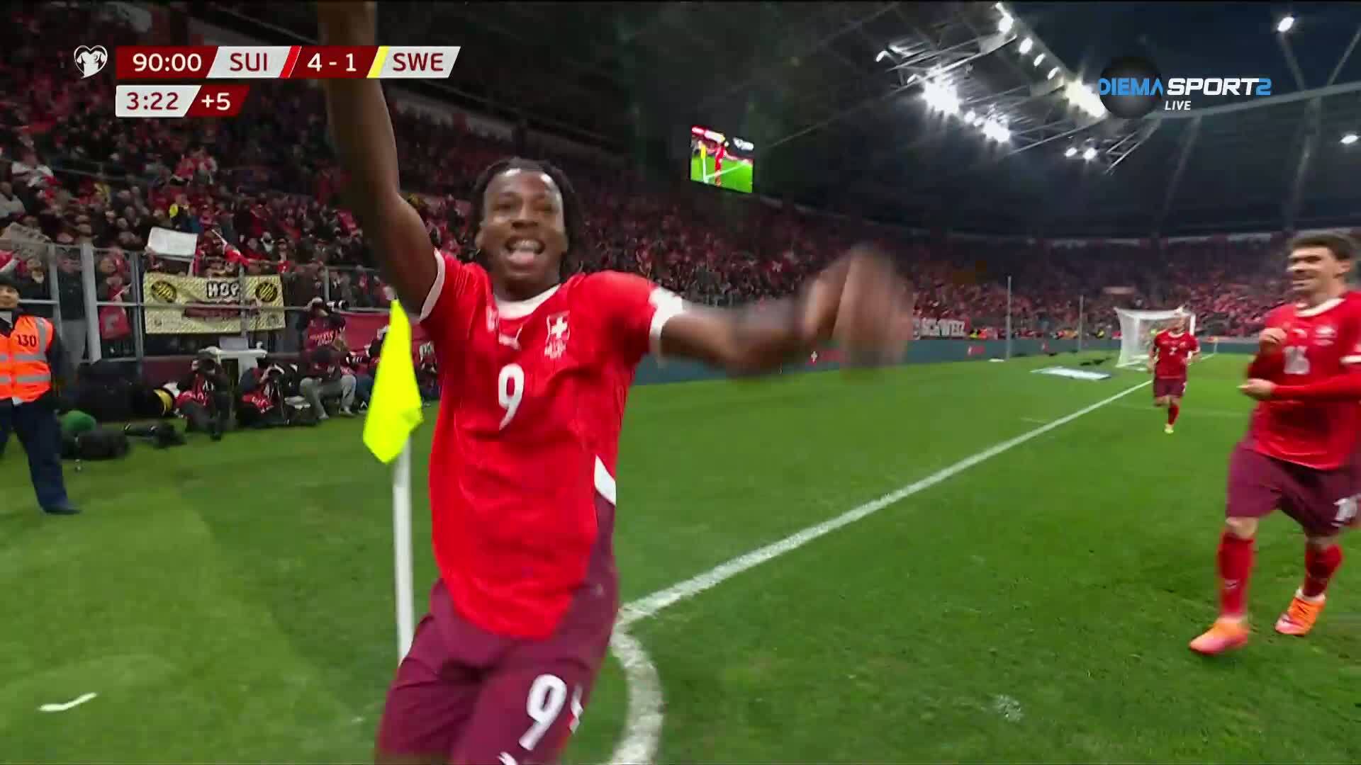 Швейцария - Швеция 4:1 /репортаж/