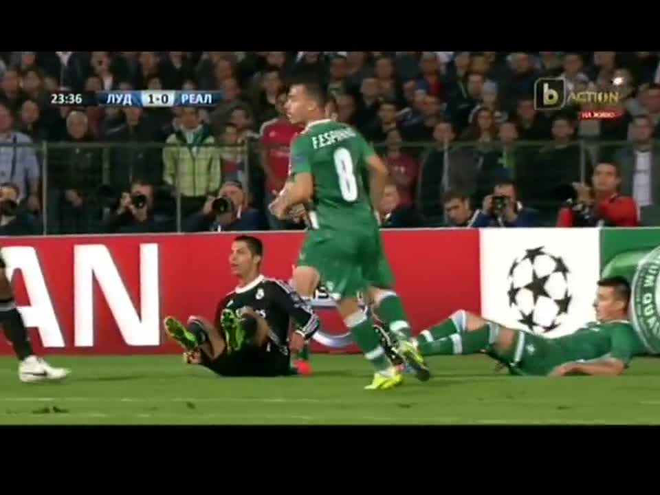 Лудогорец 1:2 Реал Мадрид ( 01.10.2014 )