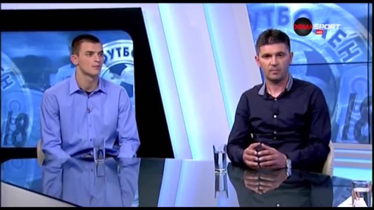 Ангел Стойков и Калоян Кръстев в "Домът на футбола"