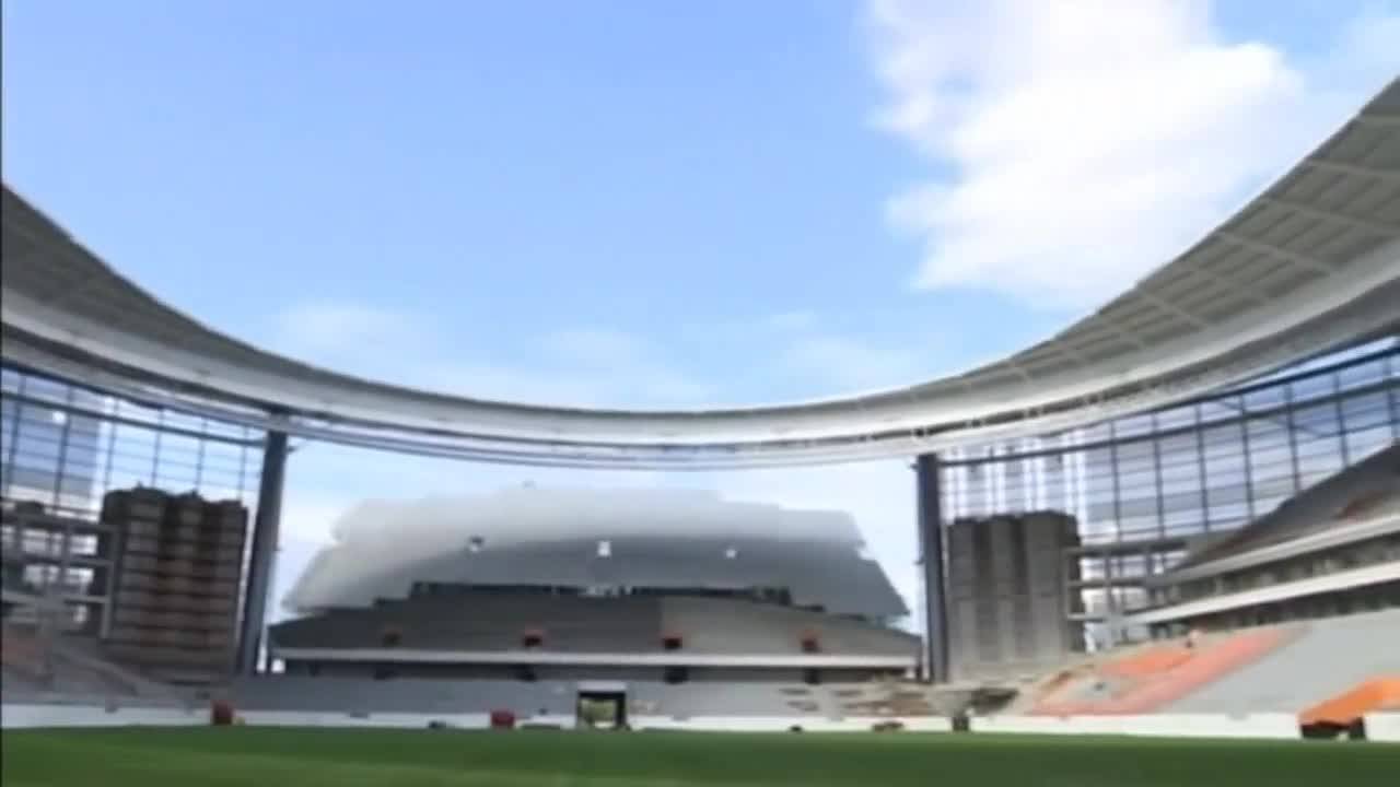 Стадионът в Екатерининбург