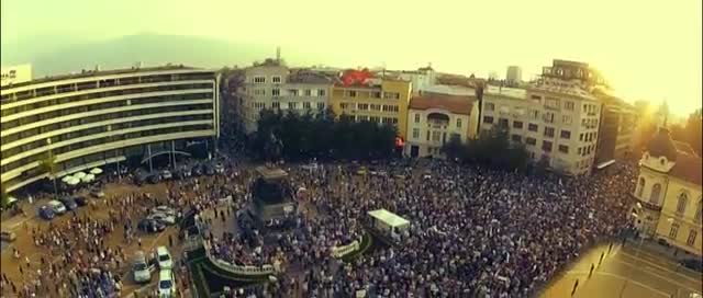 Видеото който развълнува много поддържници на протеста