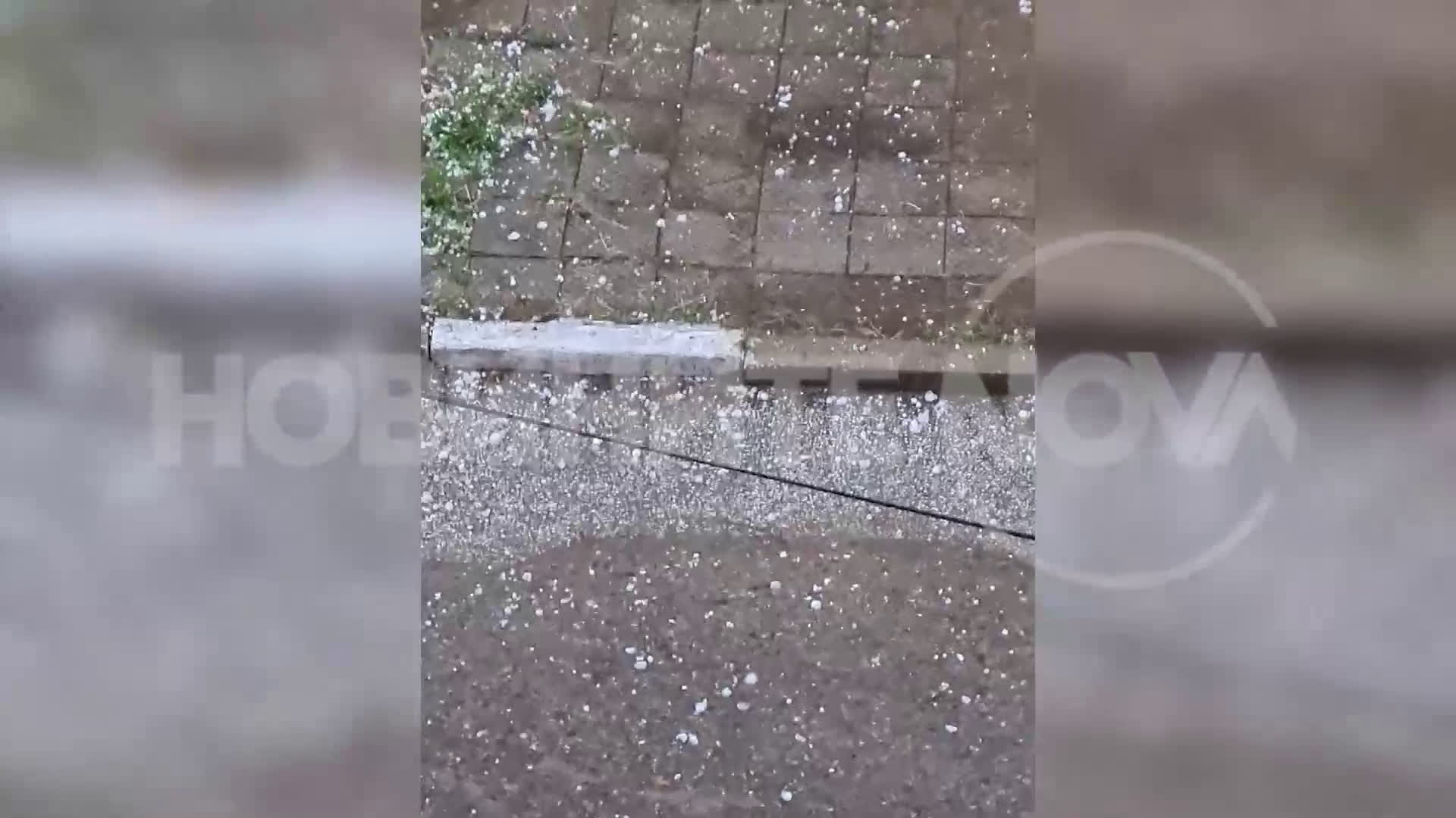 Огромна градушка удари Асеновград
