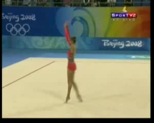 Перфектно съчетание с бухалки от рускинята Канаева - Пекин 22.08.08