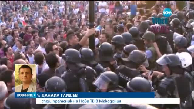 Нови протести и арести в Македония