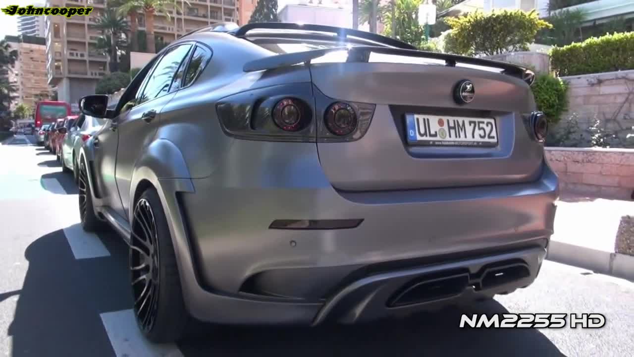 Hamann Bmw X6 M Tycoon Evo реве в Монако