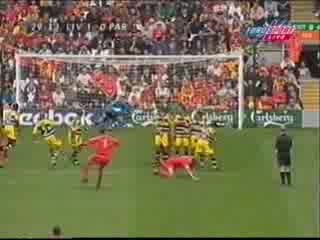 Liverpool - Parma Haman Free Kick Goal