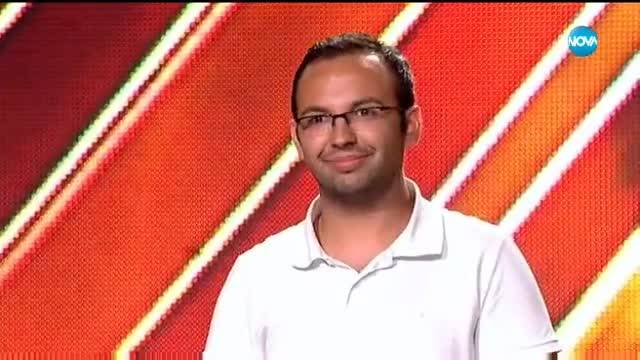 Македонецът Стоянчо Бучков показа голямо сърце на сцената- X Factor кастинг (01.10.2017)