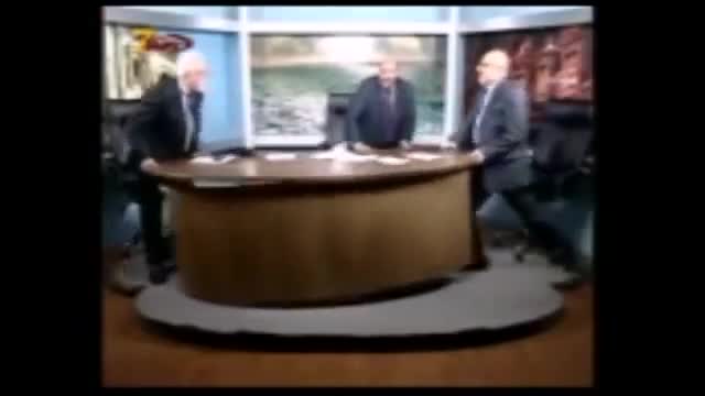 Зверско меле в телевизионен ефир!