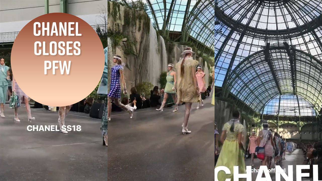 Kaia Gerber opens her first Chanel Paris Fashion show