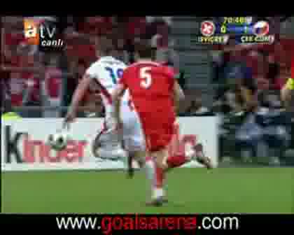 Швейцария - Чехия 0:1 (евро 2008)