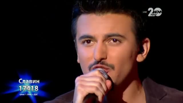 Славин Славчев - X Factor Live (25.11.2014)
