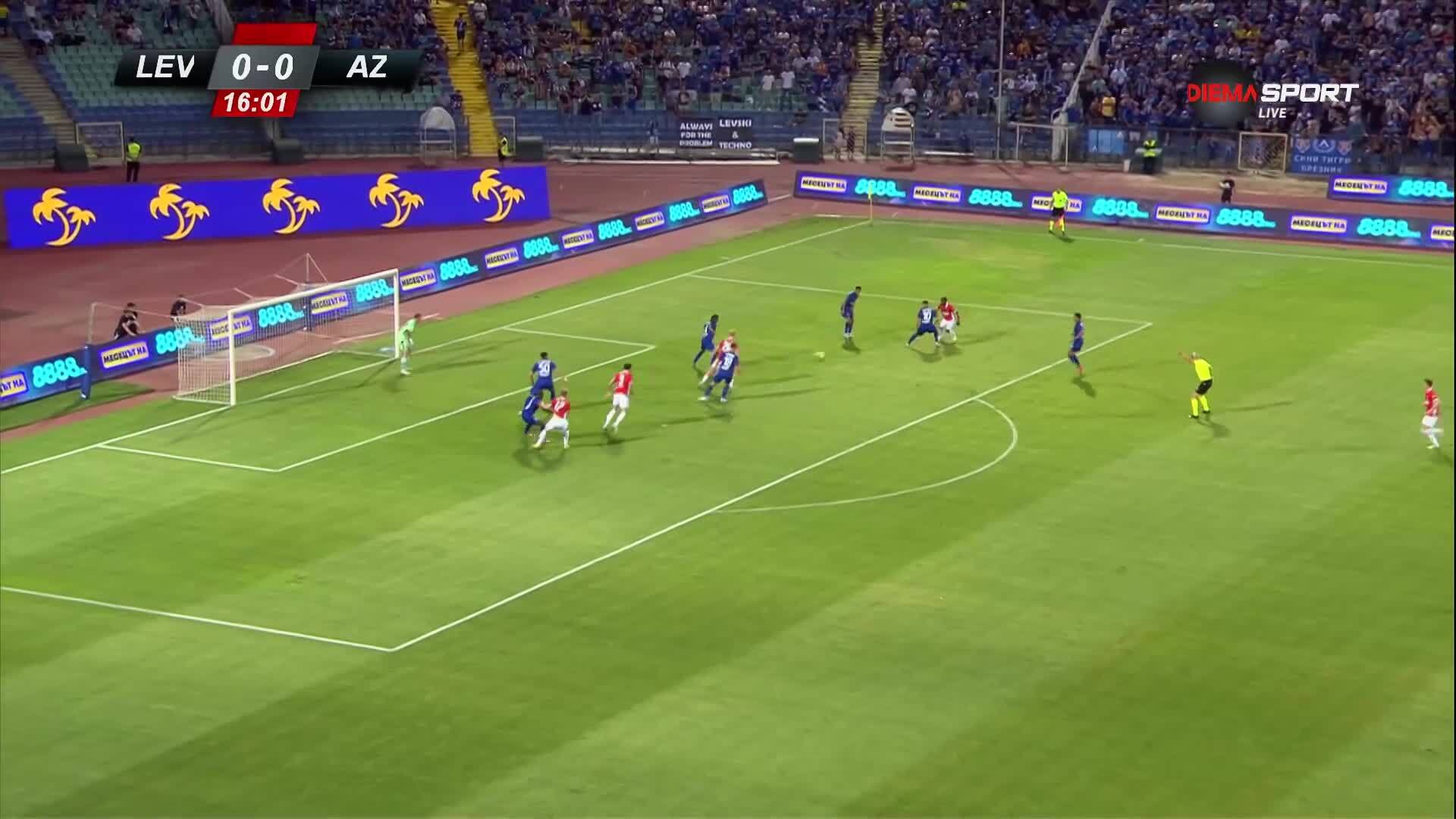 Левски - АЗ Алкмаар 0:0 /първо полувреме/