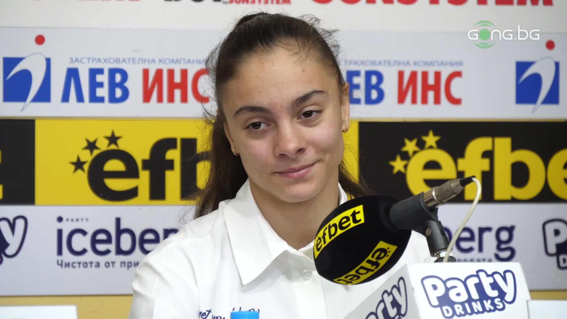 Валентина Георгиева: Целта ми е да взема медал от Олимпиадата