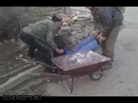Спасителната операция на съселянин-смях