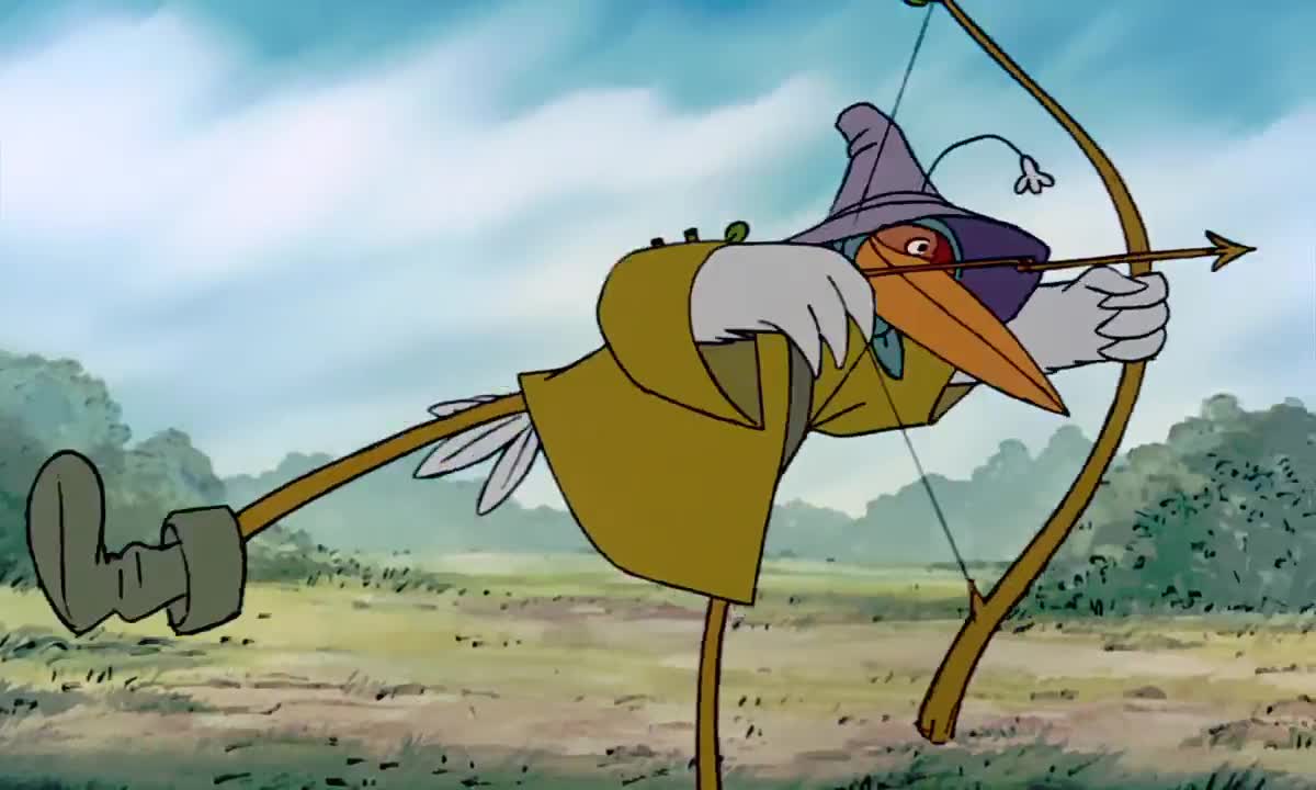 3/5 * Робин Худ * Бг Аудио (1973) Robin Hood - Walt Disney animation [ hd ]
