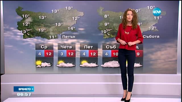 Прогноза за времето (28.10.2015 - сутрешна)