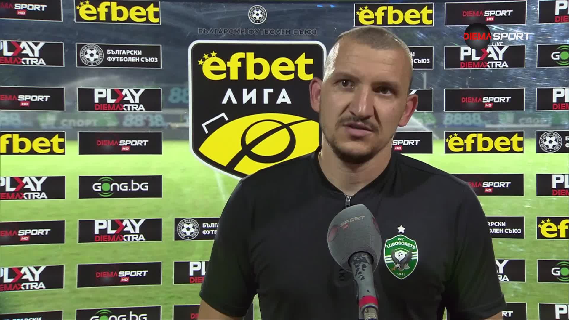 Тодор Неделев е играч на мача Берое - Лудогорец