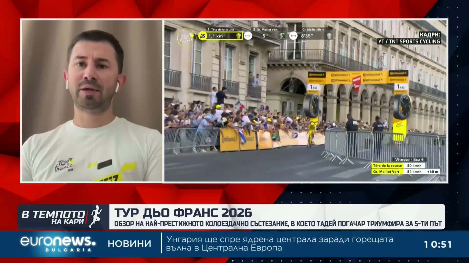 Симеон Кичуков: Тадей Погачар вече е сред легендите на колоезденето | В темпото на Кари