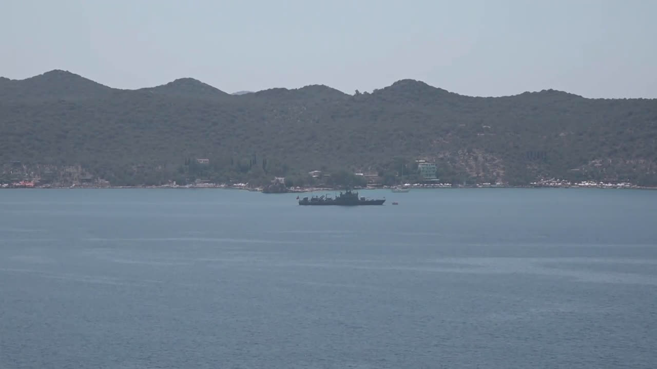 Turkey: Turkish naval vessel sighted in Kas amid maritime tensions with Greece