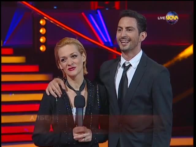 Dancing Stars - Албена Денкова и Калоян - елиминации (15.05.2014)