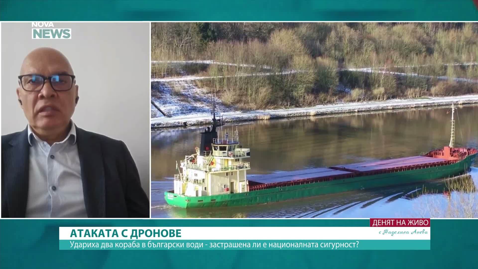 Безлов: Търговските кораби вече са въвлечени в морската война в Черно море