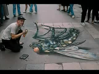 Невероятни Рисунки Върху Асфалт