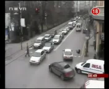 Потресаваши кадри от Софийските светофари.