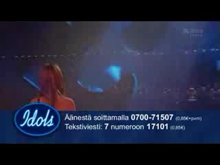 Anna Abreu - Финал Idols
