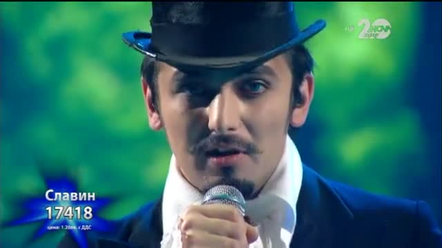 Славин Славчев - X Factor Live (28.10.2014)