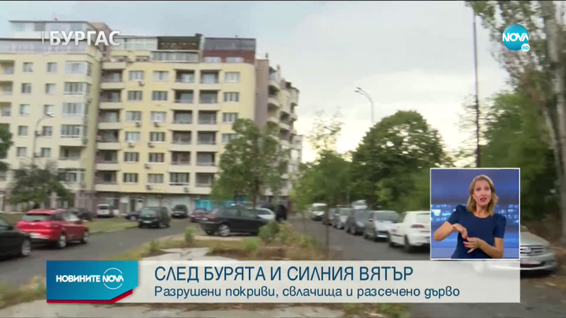 Предупреждение за опасно време в цялата страна
