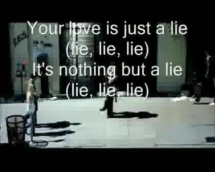 Simple Plan - Your Love Is Lie ( текст)