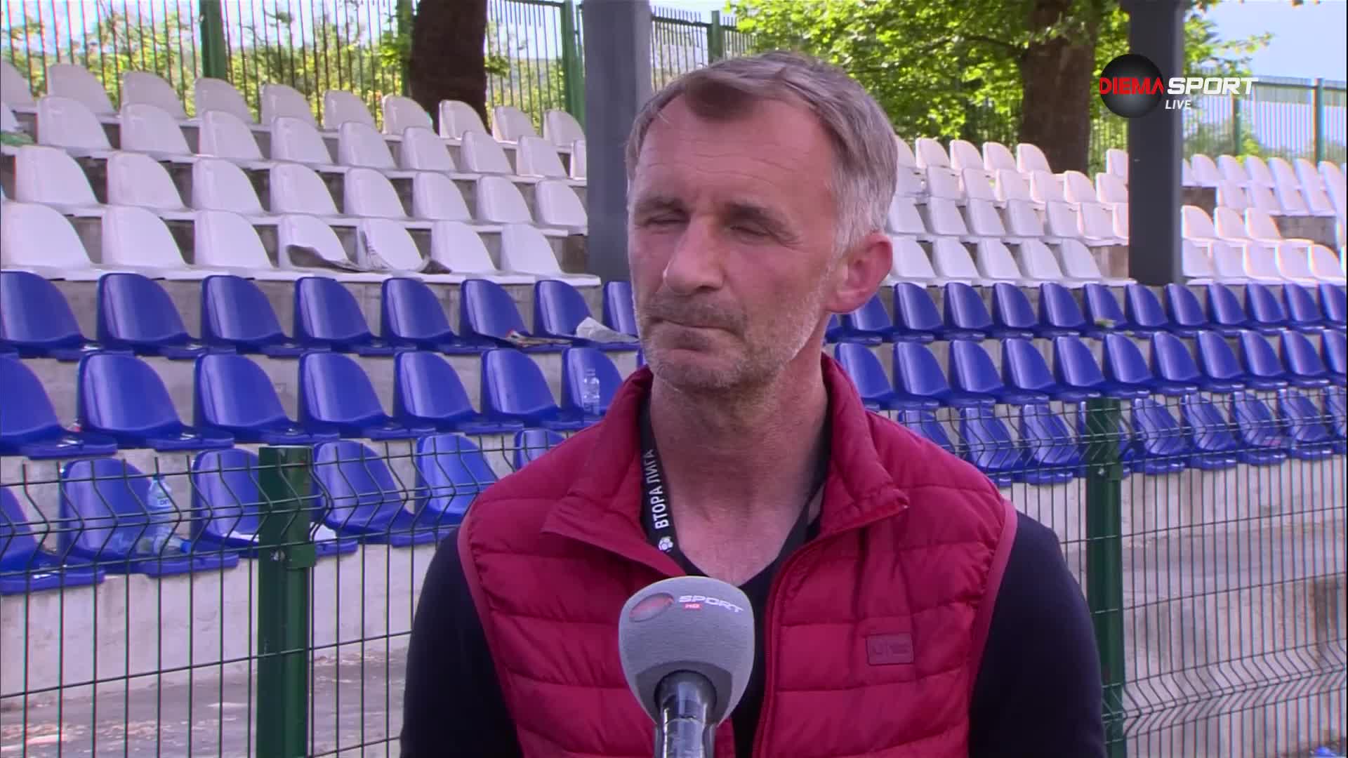 Неманя Миланович: Този мач беше много по-важен за нас, отколкото за Етър