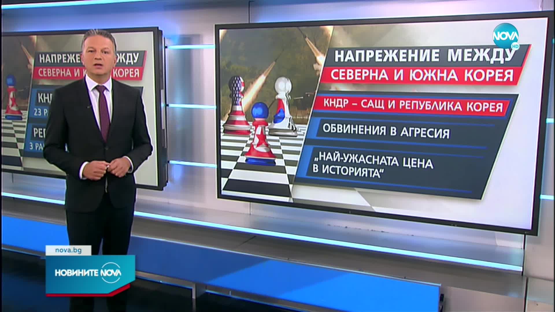 Пхенян изстреля ракети към Южна Корея