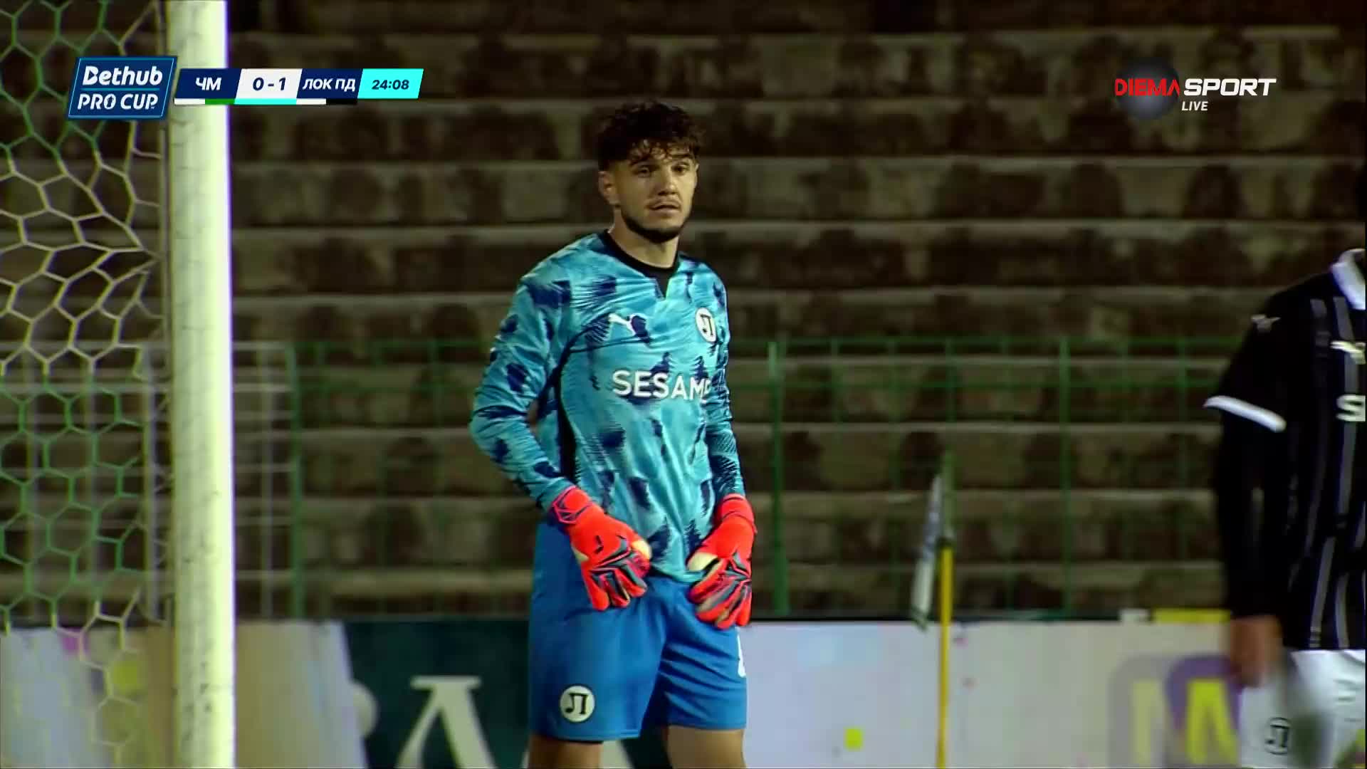 Черно море - Локомотив Пловдив 0:1 /първо полувреме/