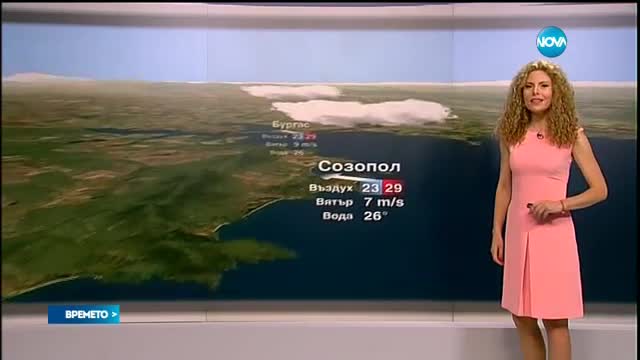 Прогноза за времето (02.07.2016 - обедна)