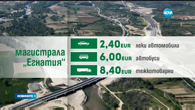 Гърция въвежда тол такси по магистралите