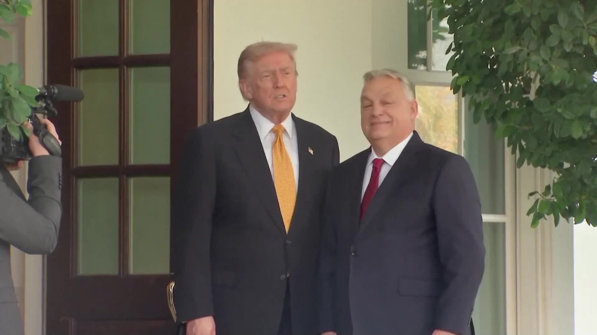 Тръмп посрещна Орбан в Белия дом (ВИДЕО)