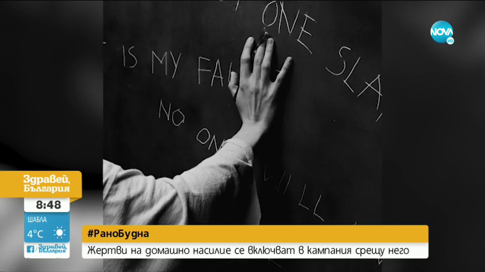 Жертви на домашно насилие се включват в кампания