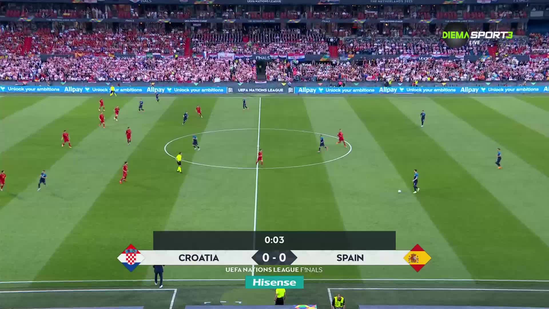 Хърватия - Испания 0:0 /4:5 след дузпи/