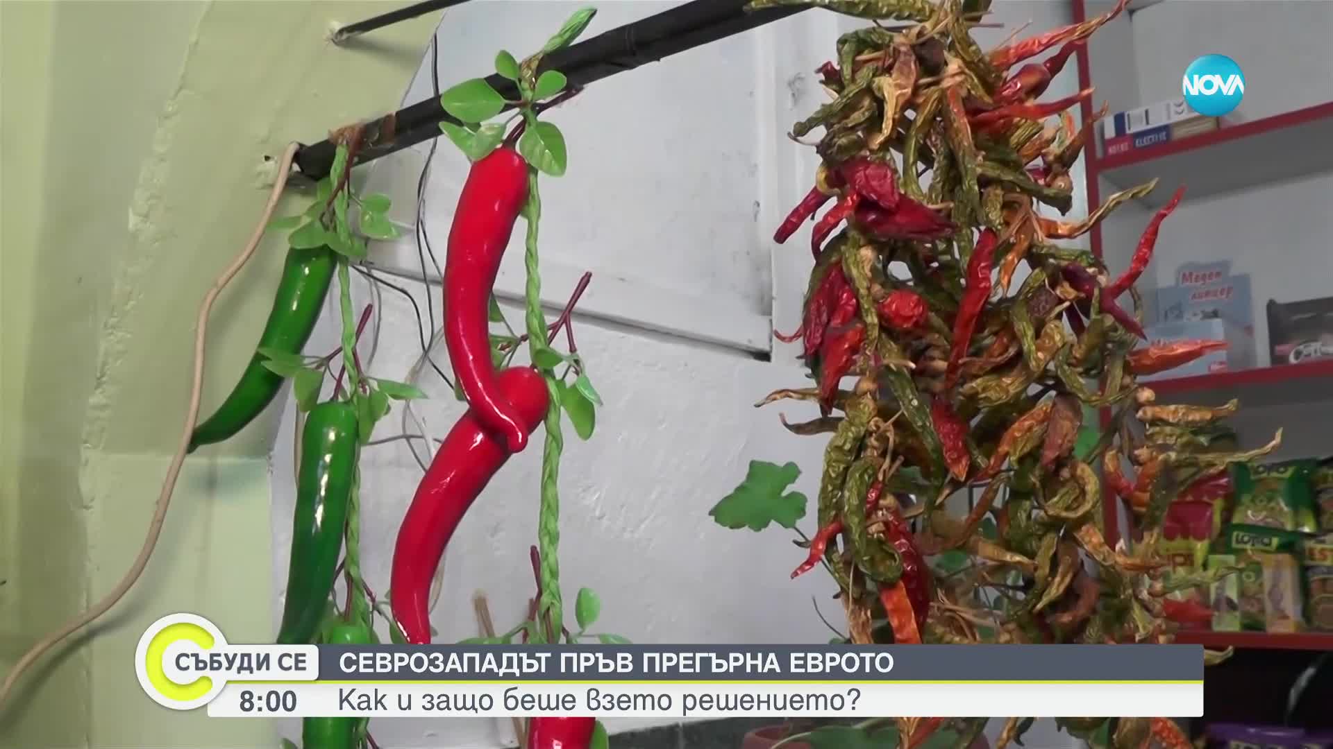 Северозападът пръв "прегърна" еврото