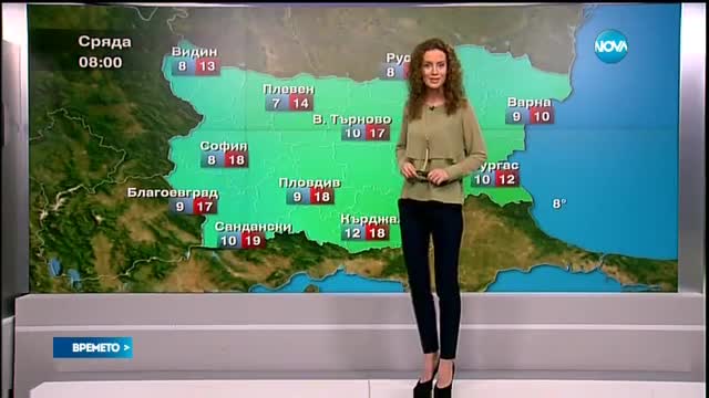Прогноза за времето (16.02.2016 - централна)