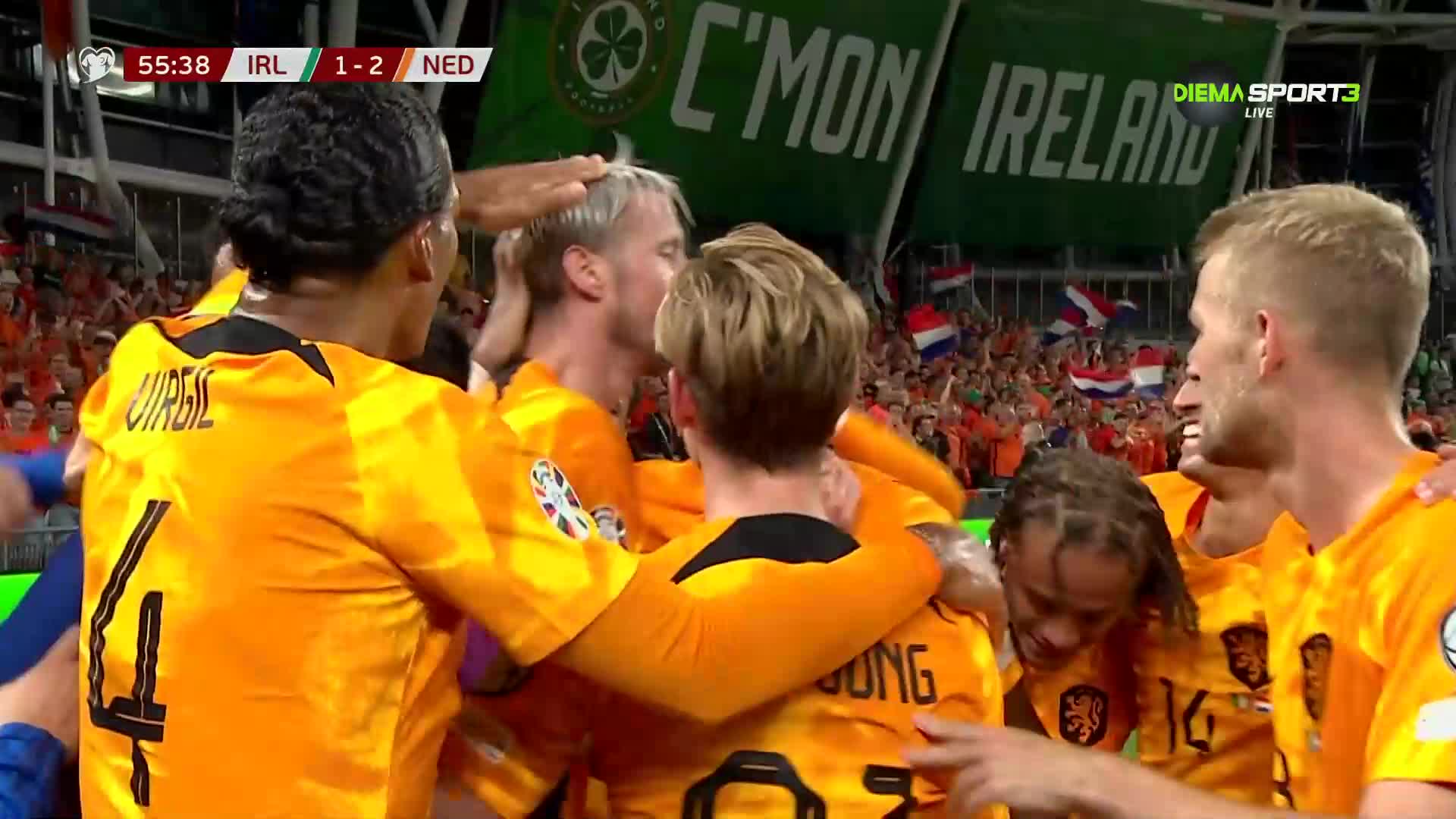 Ирландия - Нидерландия 1:2 /репортаж/