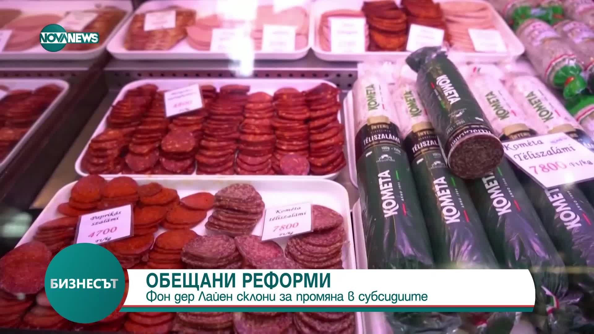 ОБЕЩАНИ РЕФОРМИ: На прага на втори мандат фон дер Лайен склони за промяна в субсидиите