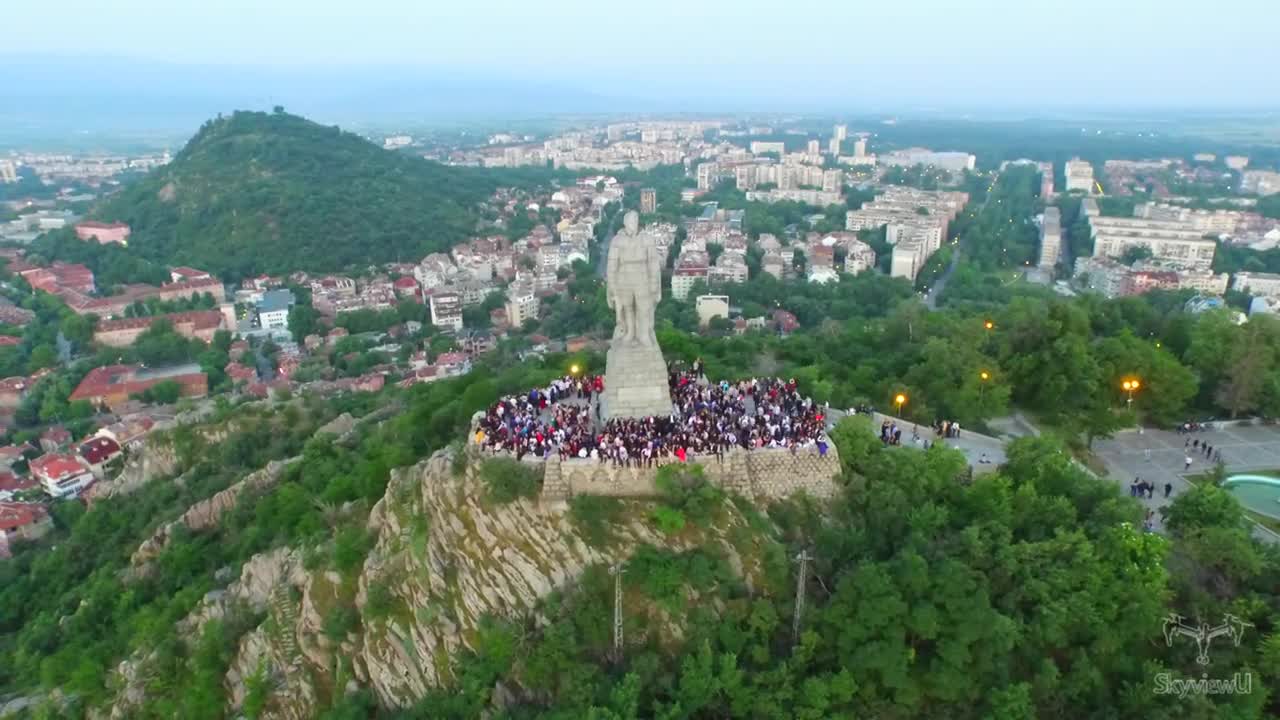 Компилация "абитуриентите на Пловдив 2015" заснети от въздуха