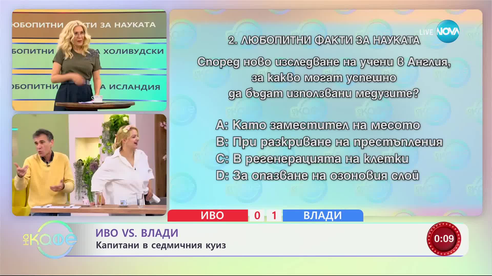 Медузите могат да бъдат използвани за разкриване на престъпления