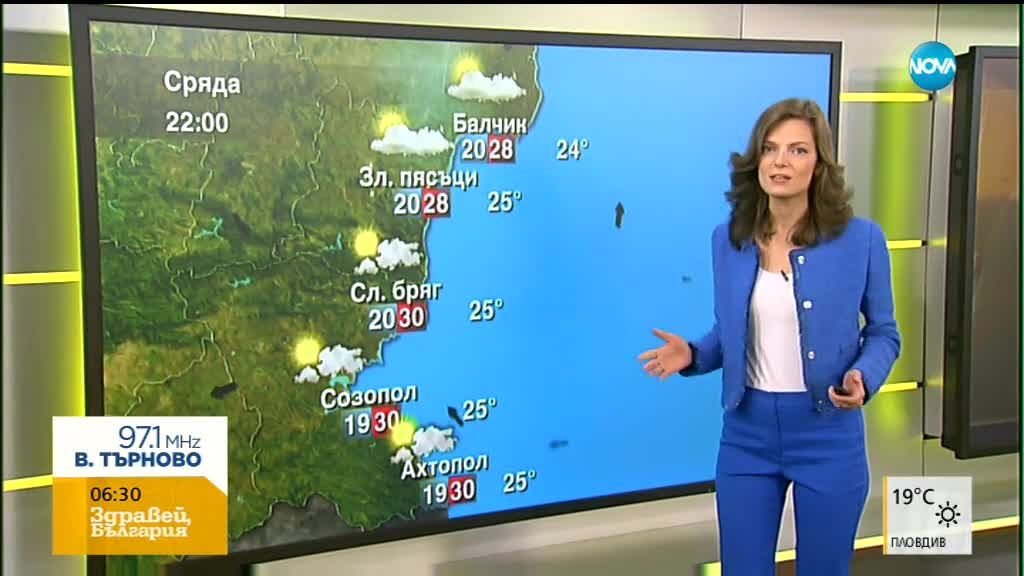 Прогноза за времето (11.07.2018 - сутрешна)