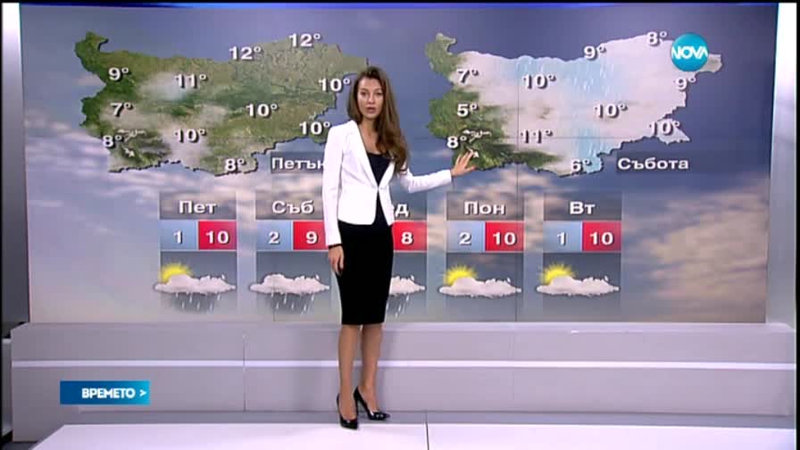 Прогноза за времето (13.03.2015 - сутрешна)