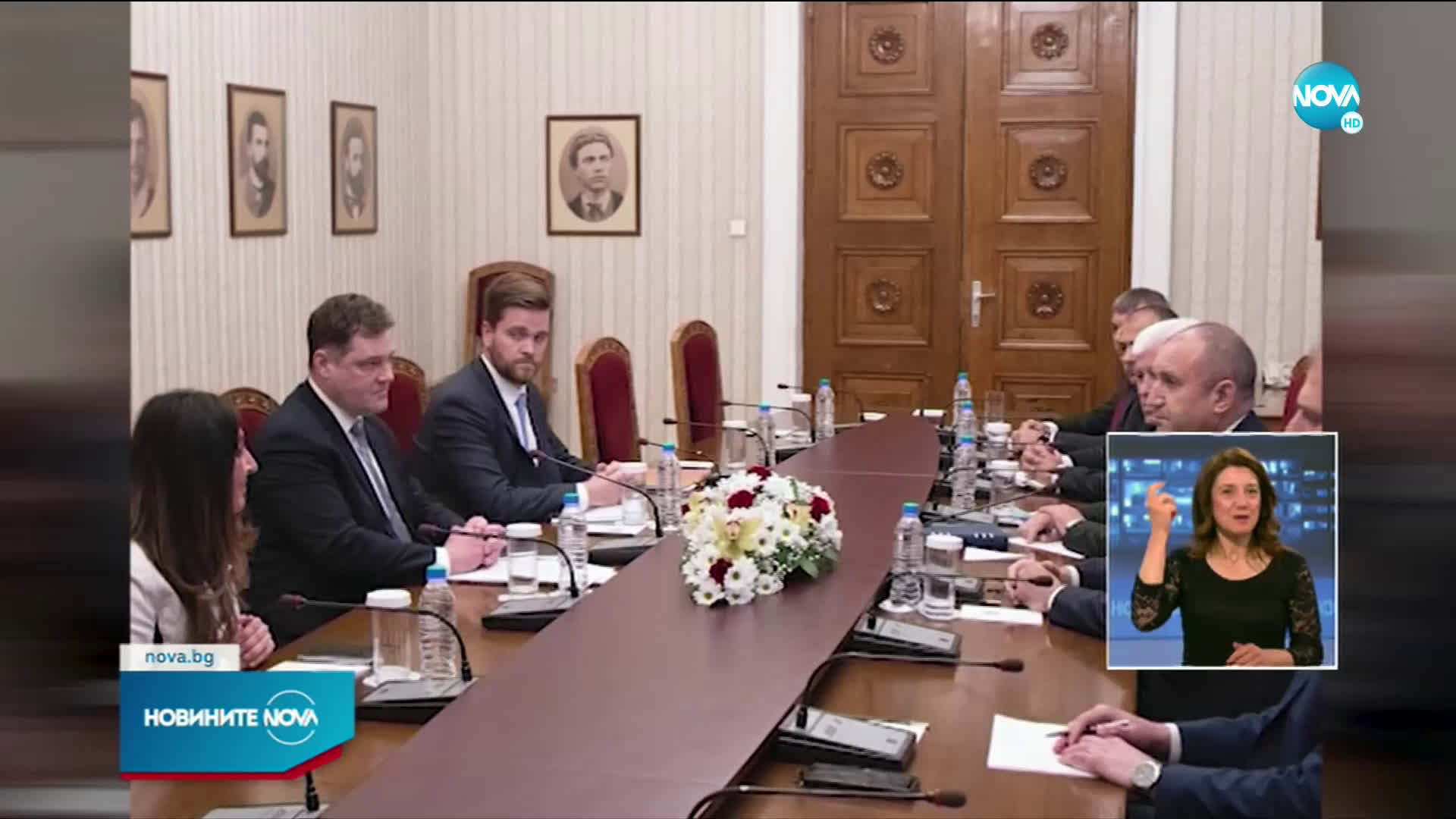 Бойко Борисов се е срещнал с американския посланик Херо Мустафа